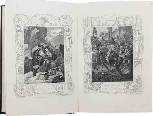 [Циммерманн В. Немецкий императорский зал. Патриотическая живопись]. Stuttgart, 1855.